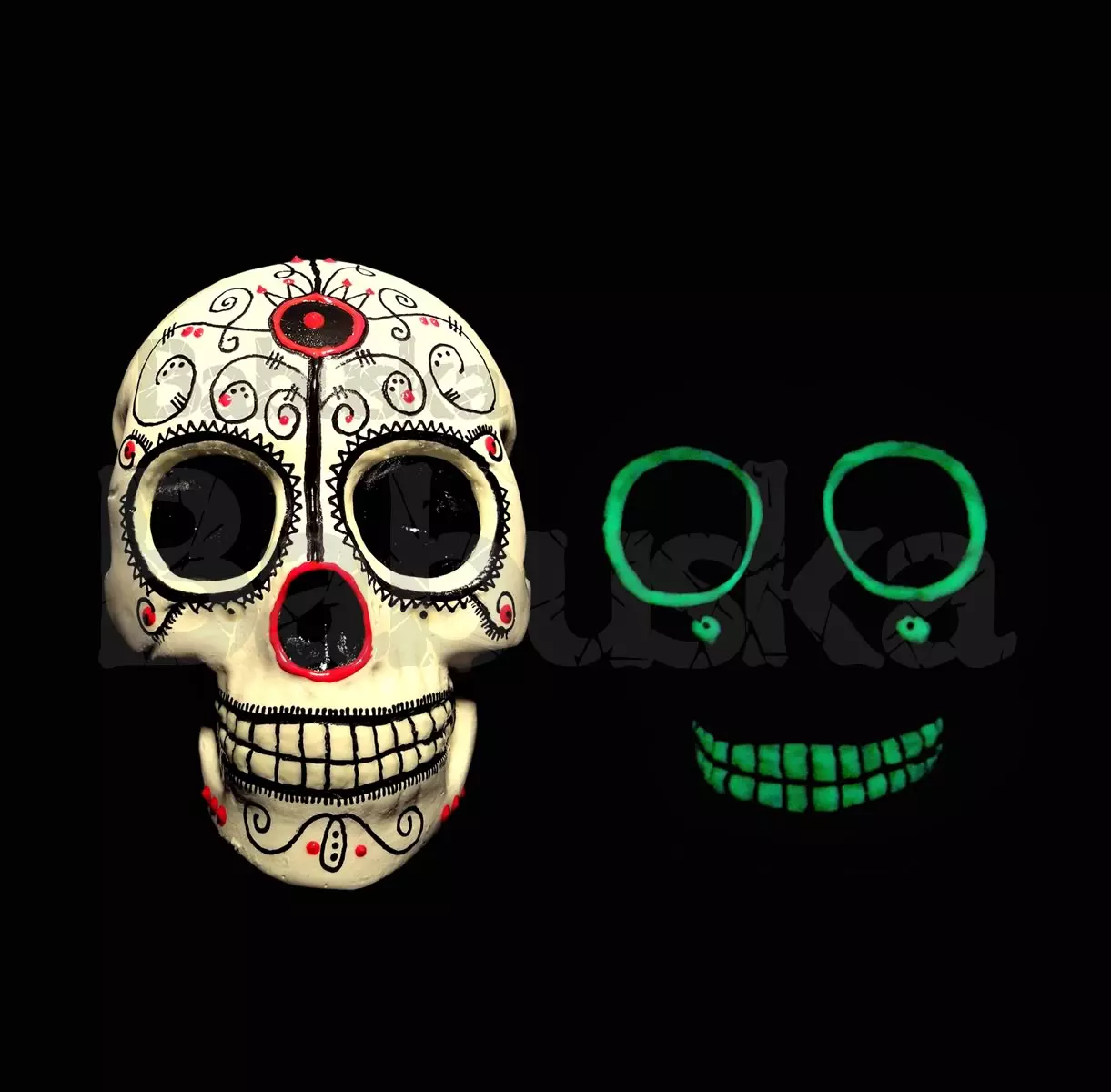 Calavera Mexicana Ojos