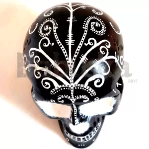 Calavera mexicana Blanco y Negro