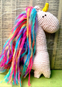 Real - Unicornio Amigurumi Babuska